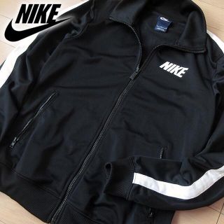 ナイキ(NIKE)の美品 L ナイキ NIKE レディース ジャージ/ジャケット ブラック(その他)