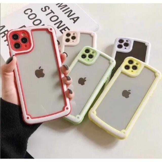 ❣️人気❣️【iPhone11promax】グリーン iPhoneケース 韓国 スマホ/家電/カメラのスマホアクセサリー(iPhoneケース)の商品写真