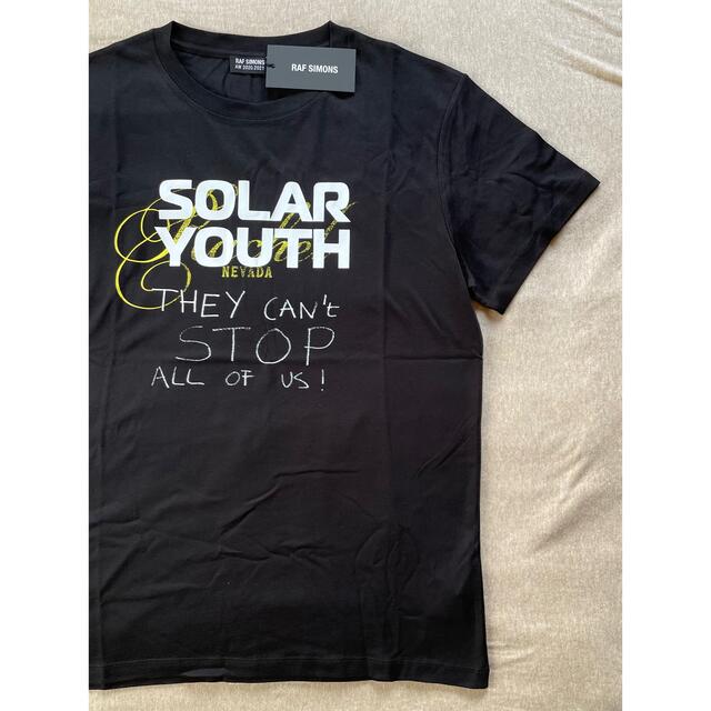 黒XL新品 RAF SIMONS Solar Youth Tシャツ ラフシモンズ