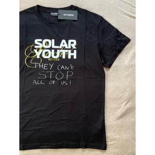 黒XL新品 RAF SIMONS Solar Youth Tシャツ ラフシモンズ