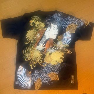 カラクリタマシイ(絡繰魂)の【絡繰魂・粋】浮世絵 写楽Ｔシャツ (Tシャツ/カットソー(半袖/袖なし))