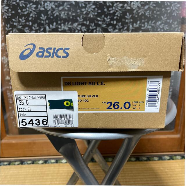 asics(アシックス)のアシックス　中古サッカースパイク　DS LIGHT AG L.E. チケットのスポーツ(サッカー)の商品写真