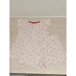 エイチアンドエム(H&M)のH&Mキッズ　パジャマ　チェリー柄　98/104(パジャマ)