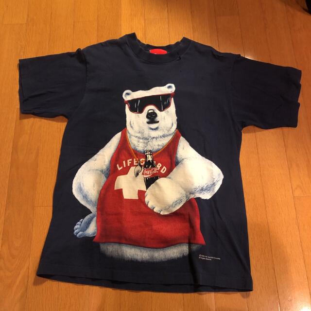 USA古着⭐︎シロクマ&coke Tシャツ メンズのトップス(Tシャツ/カットソー(半袖/袖なし))の商品写真