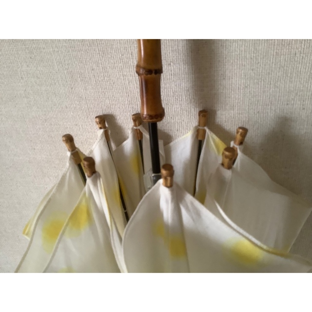 傳tutaee ツタエノヒガサ　きつねのたすき　黄玉　ヒガサ レディースのファッション小物(傘)の商品写真