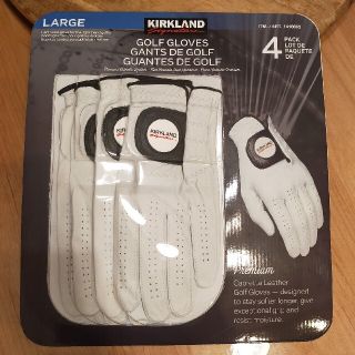 コストコ(コストコ)の4枚セット　L ゴルフグローブ　KIRKLAND(その他)