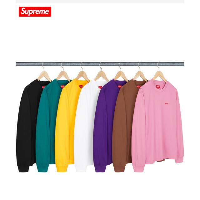 超希少XXL Supreme Small Box  L/S  teeメンズ