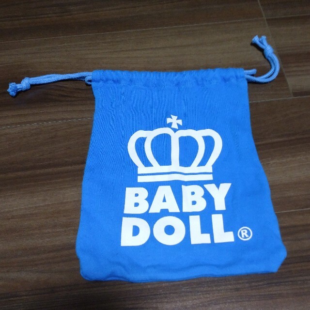 BABYDOLL(ベビードール)のBABYDOLL  水色 トートバッグ 巾着セット キッズ/ベビー/マタニティのこども用バッグ(通園バッグ)の商品写真