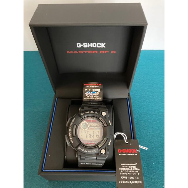 海外最新 CASIO - 5個セット)G-SHOCK GWF-1000-1JF メンズ腕時計