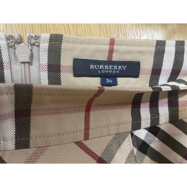 BURBERRY(バーバリー)の👗美品👗バーバリー　スカート👗クリーニング済み👗 レディースのスカート(ひざ丈スカート)の商品写真