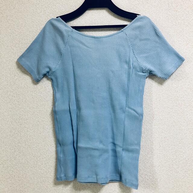 UNIQLO(ユニクロ)のユニクロ Tシャツ カットソー レディースのトップス(Tシャツ(半袖/袖なし))の商品写真