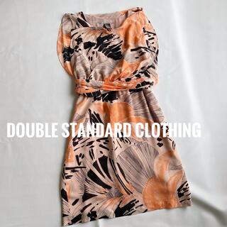 ダブルスタンダードクロージング(DOUBLE STANDARD CLOTHING)のDOUBLE STANDARD CLOTHING シフォンワンピース　タグ付き＊(ひざ丈ワンピース)