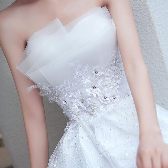 ウエディングドレス フィッシュテール 花嫁ドレス パーティー ウエディングドレス フィッシュテール 花嫁ドレス パーティー