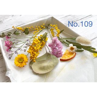 No.109❇︎茎付き❇︎ドライフラワー花材セット❇︎ミモザ(ドライフラワー)