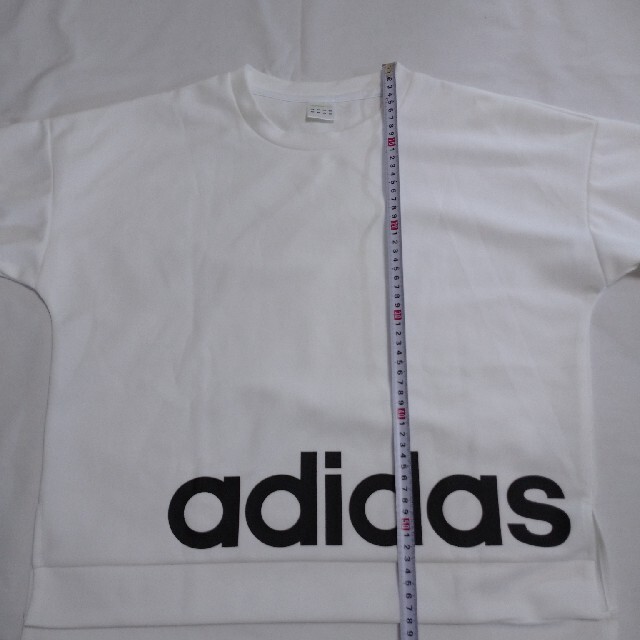 adidas(アディダス)のadidas neo White  Ｌサイズ レディースのトップス(Tシャツ(長袖/七分))の商品写真