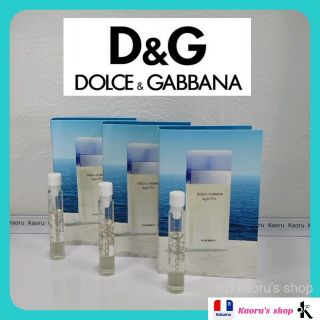 ドルチェアンドガッバーナ(DOLCE&GABBANA)の【公式サンプル】ドルチェ＆ガッバーナ ライトブルー オードトアレ EDT(ユニセックス)