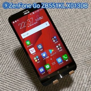 エイスース(ASUS)の★ZB551KL⑨ASUS ZenFone Go ZB551KL ガラス割れ(スマートフォン本体)