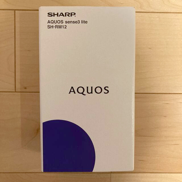 AQUOS(アクオス)のAQUOS sence3 lite SH-RM12 SIMフリー スマホ/家電/カメラのスマートフォン/携帯電話(スマートフォン本体)の商品写真