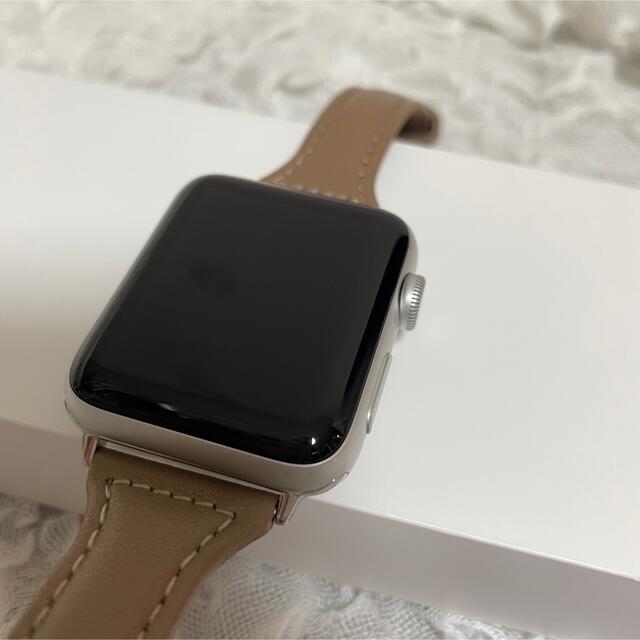 Apple Watch(アップルウォッチ)のApple Watch Series3 シルバー  42mm  メンズの時計(腕時計(デジタル))の商品写真