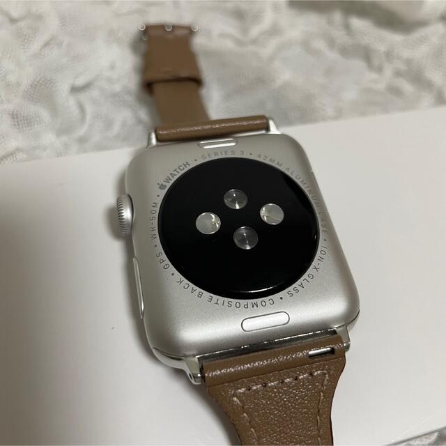 Apple Watch(アップルウォッチ)のApple Watch Series3 シルバー  42mm  メンズの時計(腕時計(デジタル))の商品写真