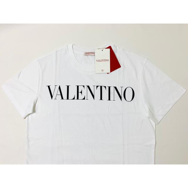 Tシャツ/カットソー(半袖/袖なし)新品《 VALENTINO 》ヴァレンティノ プリント Tシャツ S ホワイト