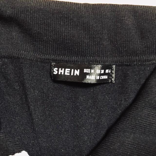 SHEIN 半袖フリルニット レディースのトップス(カットソー(半袖/袖なし))の商品写真