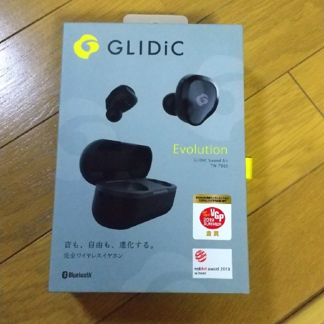 Softbank(ソフトバンク)のSB C＆S GLIDiC Sound Air TW-7000/アーバンブラック スマホ/家電/カメラのオーディオ機器(ヘッドフォン/イヤフォン)の商品写真