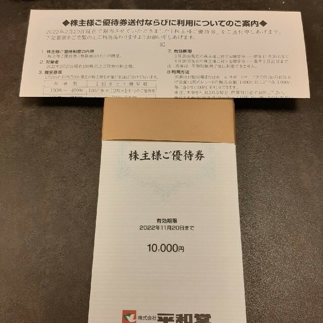 平和堂 株主優待券 50000円分 【人気沸騰】 18900円 www.amstedmaxion