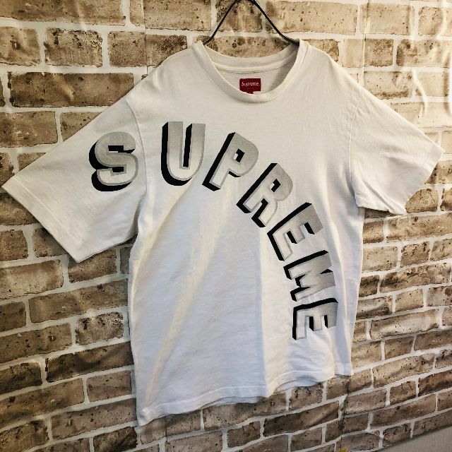 【超人気モデル】Supreme☆アーチロゴ 即完売 奇抜 入手困難 Tシャツ