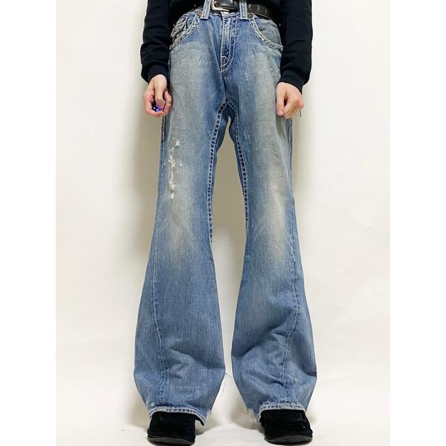 USA製 ベルボトルデニムNo.439 / Levi's 646 684の通販 by used｜ラクマ