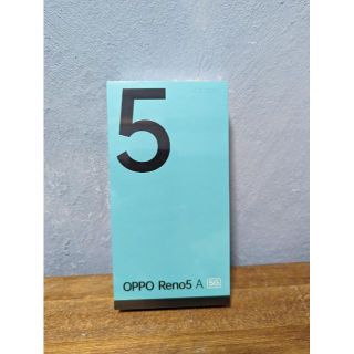 オッポ(OPPO)の新品未使用OPPO Reno5A 128GB eSIMワイモバイル版SIMフリー(スマートフォン本体)