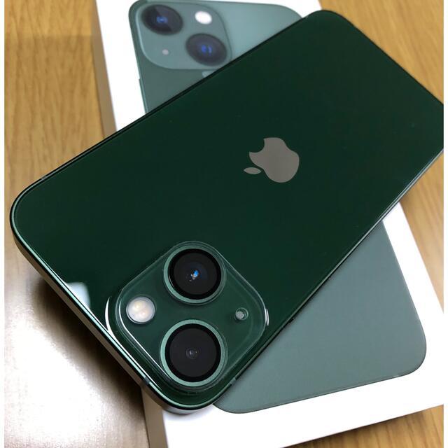 偉大な iPhone - グリーン 256GB mini 未使用 iPhone13 スマートフォン