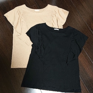 ジーユー(GU)のGU 未使用 Tシャツ 2枚セット(Tシャツ(半袖/袖なし))