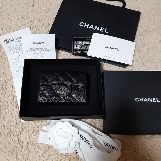 世界的に有名な CHANEL - ウォレット 未使用 シャネル コンパクト 財布