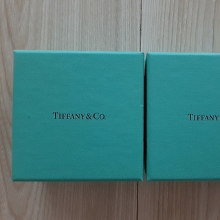 ティファニー(Tiffany & Co.)のティファニー空箱２セット(ショップ袋)