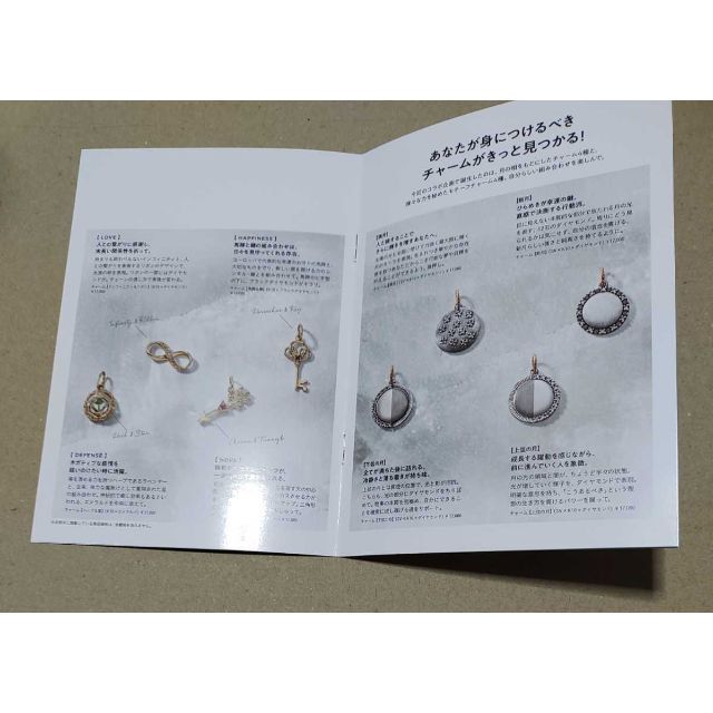 agete(アガット)のアガット agete×鏡リュウジ カタログ1冊 レディースのアクセサリー(その他)の商品写真