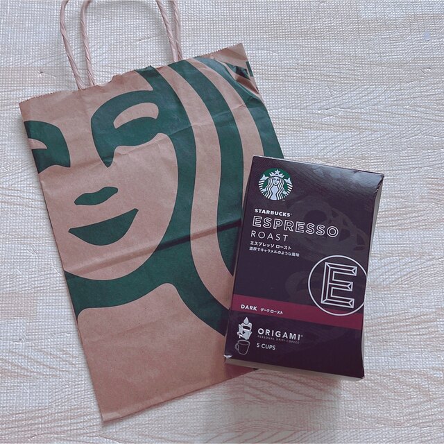 Starbucks Coffee(スターバックスコーヒー)のスターバックス　オリガミ　エスプレッソロースト 食品/飲料/酒の飲料(コーヒー)の商品写真