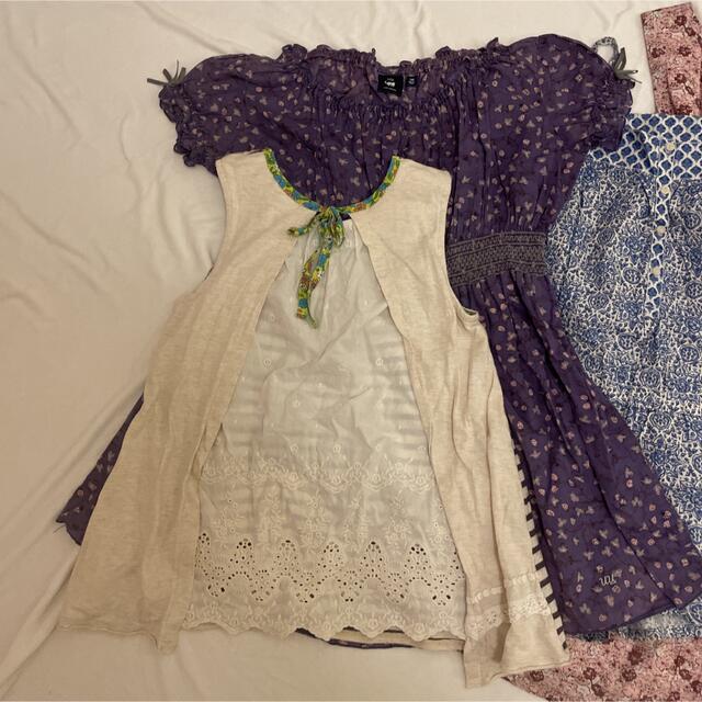 ZARA KIDS(ザラキッズ)のZARA   UNIQLO(アンダーカバー)etc ワンピース　130 140 キッズ/ベビー/マタニティのキッズ服女の子用(90cm~)(ワンピース)の商品写真