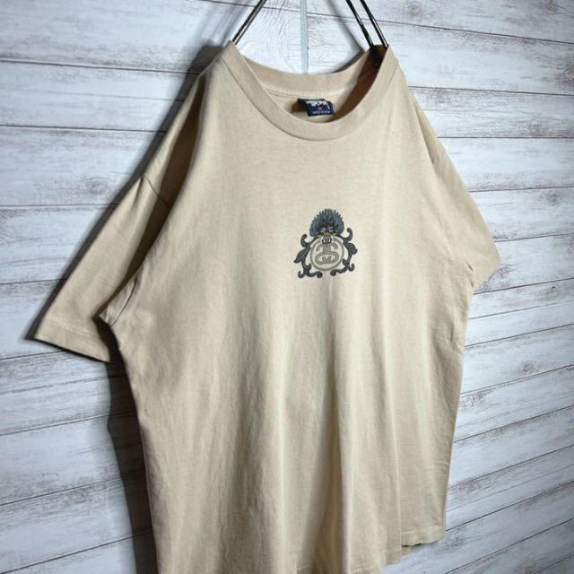 【USA製!!】ステューシー ✈︎ドラゴン 紺タグ  Tシャツ VINTAGE