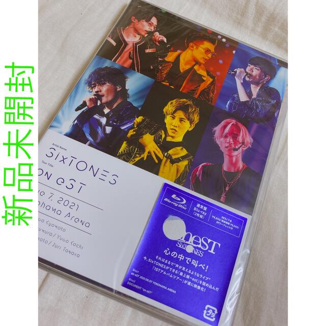 SixTONES - SixTONES on eST Blu-ray 通常盤 新品未開封の通販 by m