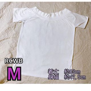 ロデオクラウンズ(RODEO CROWNS)のロデオRCWBの肩あきTシャツ(Tシャツ(半袖/袖なし))