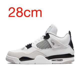 ナイキ(NIKE)のNIKE AIR JORDAN 4 “Military Black” 28cm(スニーカー)