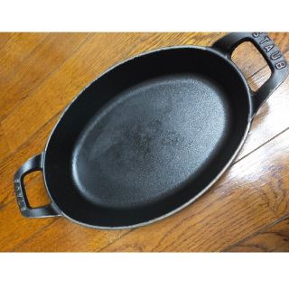 ストウブ　STAUB　オーバルスタッカブルディッシュ　28cm(鍋/フライパン)