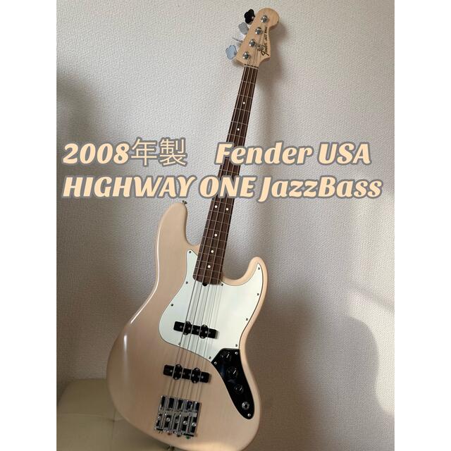 年末のプロモーション Fender USA 2008年製 bass Jazz one highway エレキベース