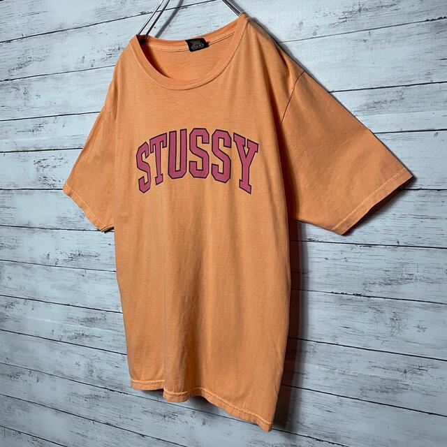 爆買い最新作 STUSSY ステューシー プリント アーチロゴ Tシャツの通販 by 古着屋katharsis ｜ステューシーならラクマ 