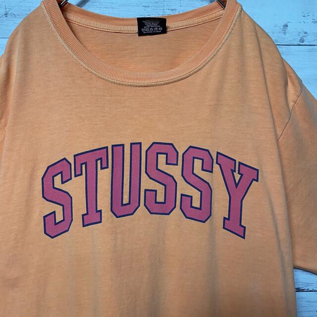 爆買い最新作 STUSSY ステューシー プリント アーチロゴ Tシャツの通販 by 古着屋katharsis ｜ステューシーならラクマ 