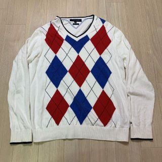 トミーヒルフィガー(TOMMY HILFIGER)の即発送 TOMMY HILFIGER メンズ 長袖 ニット セーター(ニット/セーター)