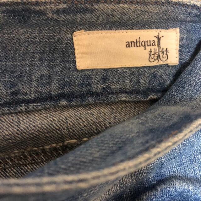 antiqua(アンティカ)のantiquaジーパン レディースのパンツ(デニム/ジーンズ)の商品写真