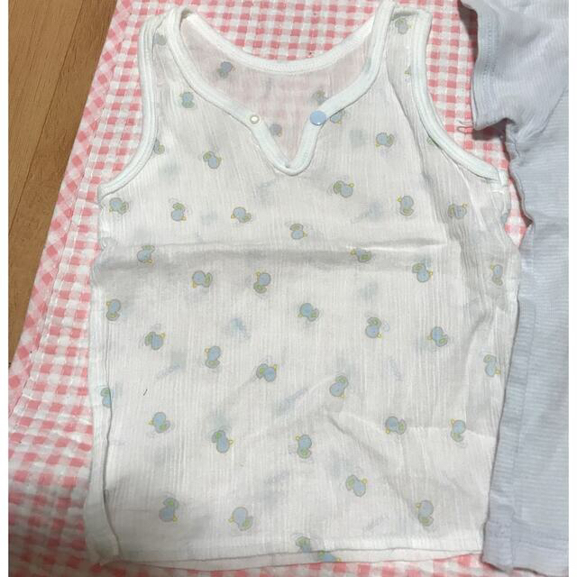 3枚セット　夏　肌着　70cm キッズ/ベビー/マタニティのベビー服(~85cm)(肌着/下着)の商品写真