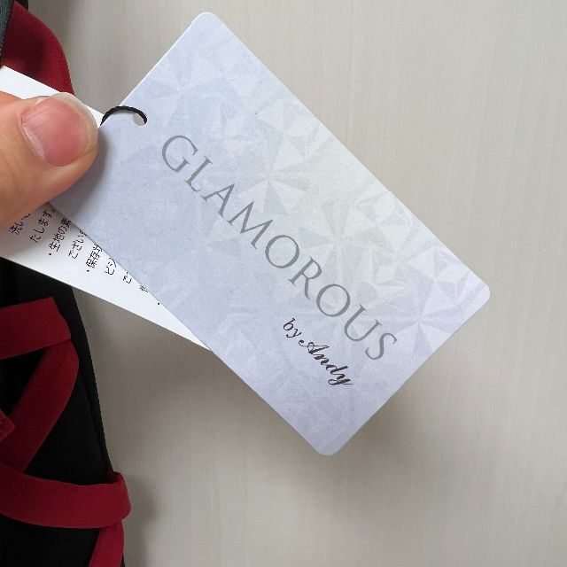 GLAMOROUS by Andy 編み上げミニドレス レディースのフォーマル/ドレス(ミニドレス)の商品写真